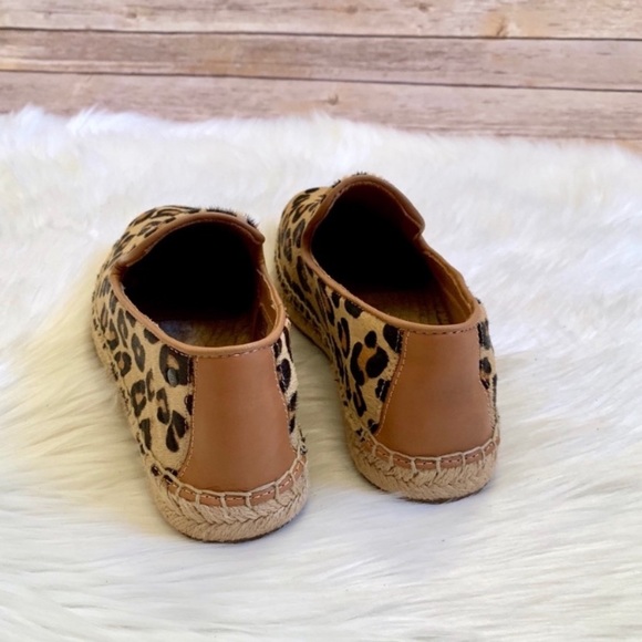 UGG Sandrinne Calf Hair Leopard Loafers - Picture 6 of 7